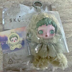 Pop Mart Skull Panda Doll Keychain - Pond